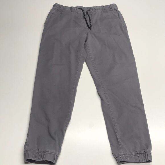 EDGAR ASH Mens Small Gray Tapered Khaki Pants - Picture 1 of 3